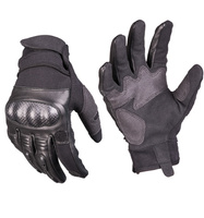 Mil-Tec Rękawice Taktyczne Skórzane Gen.II Czarne