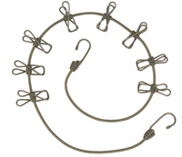 Mil-Tec Sznurowadło z Klamerkami Oliwkowy