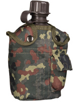Mil-Tec Manierka 1L z Pokrowcem Flecktarn