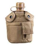 Mil-Tec Menażka z Manierką 1L i Pokrowcem Coyote