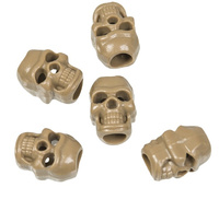 Mil-Tec Stopery do Sznurków Czaszki Coyote