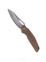 Mil-Tec Nóż Kieszonkowy Składany Drewniany
