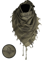 Mil-Tec Chusta Bandana Shemagh Paratr Oliwkowo Czarna