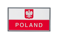 Helikon-Tex Emblemat Flaga PL z godłem 90x50mm Standard