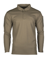 Mil-Tec Polo Sportowe z Długim Rękawem Oliwkowe