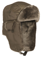 Mil-Tec Czapka z Futrem Piloten MA1 Oliwkowa