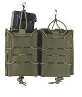 Mil-Tec Ładownica Podwójna na Magazynek Pistoletowy Open Top Flex Oliwkowy