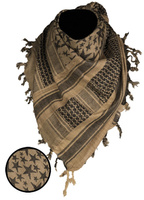 Mil-Tec Chusta Bandana Shemagh Stars Coyote Czarna
