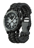 Mil-Tec Zegarek L Army UHR Paracord Czarny