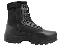 Mil-Tec Buty Taktyczne z Zamkiem Czarne