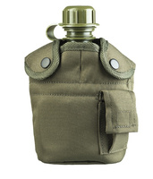 Mil-Tec Menażka z Manierką 1L i Pokrowcem Oliwkowa