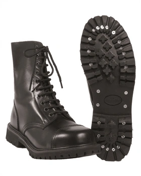Mil-Tec Buty INVADER High 10 Oczkowe Czarne