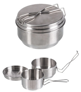 Mil-Tec Menażka Czech Army 3-Częściowa Steel