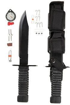 Mil-Tec Nóż Bojowy Special Forces Czarny
