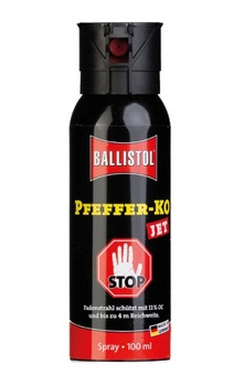 Mil-Tec Gaz Pieprzowy Pfeffer KO Spray Jet 100ml Nur Eu