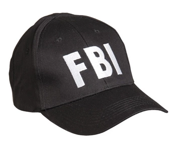Mil-Tec Czapka z Daszkiem "FBI" Czarna