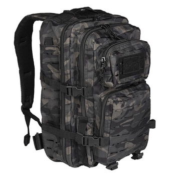 Mil-Tec Plecak Wojskowy Laser Cut 36L Dark Camo