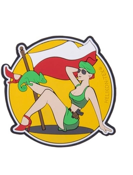 Helikon-Tex Emblemat "Polish Girl" Żółty