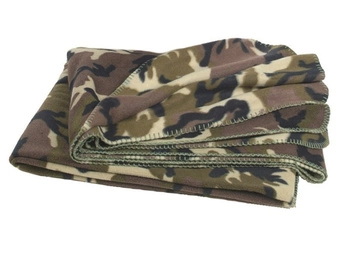 Mil-Tec Koc Wojskowy Polarowy z Pokrowcem Woodland