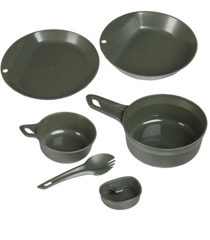 Wildo Zestaw Pojemników 6-Częściowy Oliwkowy