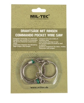 Mil-Tec Piła Druciana z Pierścieniami