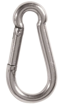 Mil-Tec Hak Karabinkowy 80mm Steel