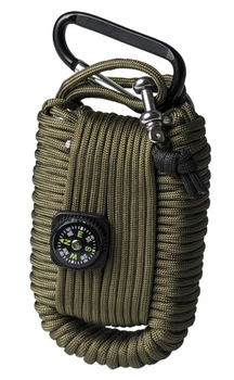 Mil-Tec Zestaw Surwiwalowy Paracord Duży Oliwkowy