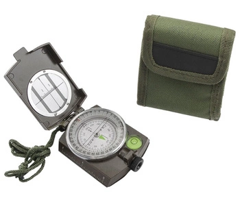 Mil-Tec Kompas Wojskowy Metalowy z Etui