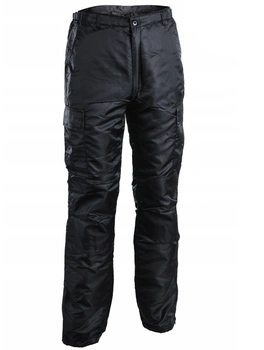 Mil-Tec Spodnie Ocieplane MA1 Czarne