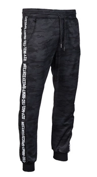 Mil-Tec Spodnie Dresowe Ciemne Camo