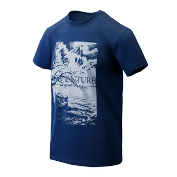 Helikon-Tex T-Shirt Adventure Is Out There Niebieski