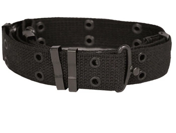 Mil-Tec Pas Oporządzeniowy z Otworami 30mm Czarny