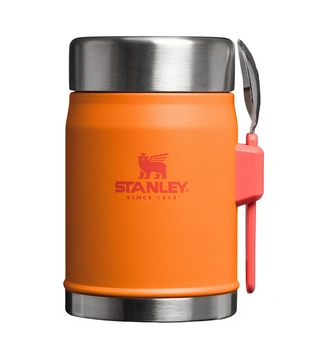 Stanley Termos Obiadowy ze Sztućcem CLASSIC 0,4L Goldenrod Coral