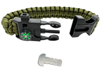 JB Tacticals Bransoletka Survivalowa Paracord JB-37