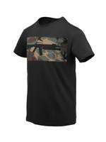 Helikon-Tex T-Shirt 16/203 Combo Black/US Woodland