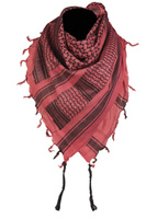 Mil-Tec Chusta Bandana Shemagh Czerwono Czarna