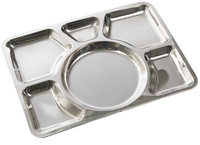 Mil-Tec Talerz Kantynowy 6 Komorowy Steel