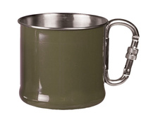 Mil-Tec Kubek Steel 500ml Oliwkowy