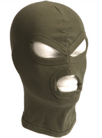 Mil-Tec Kominiarka Balaclava z 3 Otworami Oliwkowa