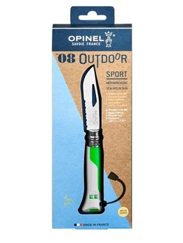 Opinel Nóż Outdoor Fluo Green 08