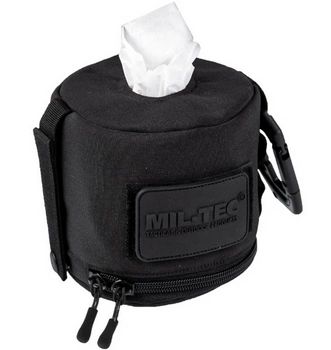 Mil-Tec Pokrowiec na Chusteczki Molle Czarny