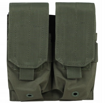 Mil-Tec Ładownica Podwójna na Magazynek Pistoletowy M4 M16 Oliwkowy