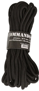 Mil-Tec Linka Commando Seil 9mm Czarny