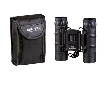 Mil-Tec Lornetka Faltbar Gen.II 10x25 Czarna