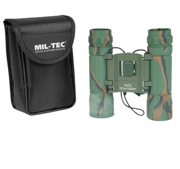 Mil-Tec Lornetka Faltbar 10x25 Tarn