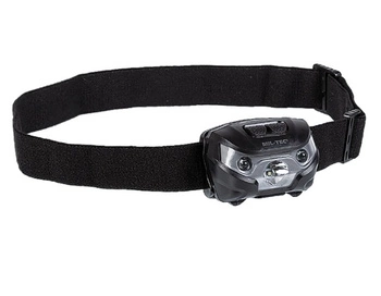 Mil-Tec Latarka Czołowa Kopflampe Czarna