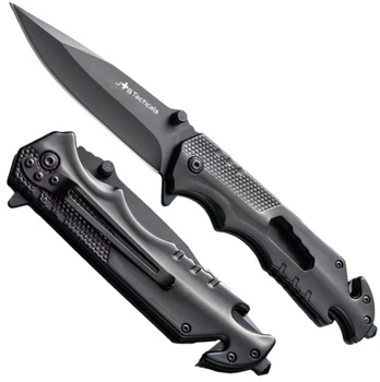 JB Tacticals Nóż Składany Taktyczny 8w1 JB-12
