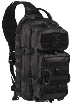 Mil-Tec Plecak na Jedno Ramię 36L Taktyczna Czerń