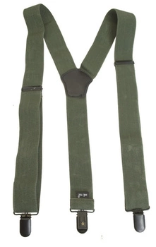 Mil-Tec Szelki na Spodnie Hosentrager M.Clip Oliwkowe
