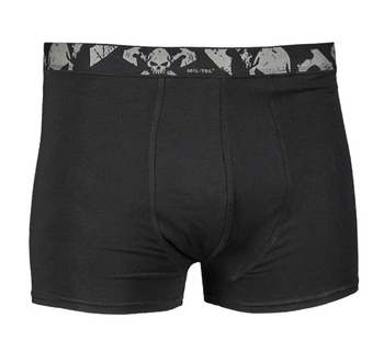 Mil-Tec Bokserki 2-pak "ShortsSkull" Czarne